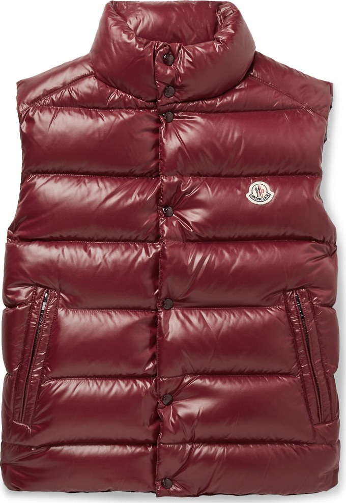 Moncler Tib Slim-Fit Quilted Shell Down Gilet