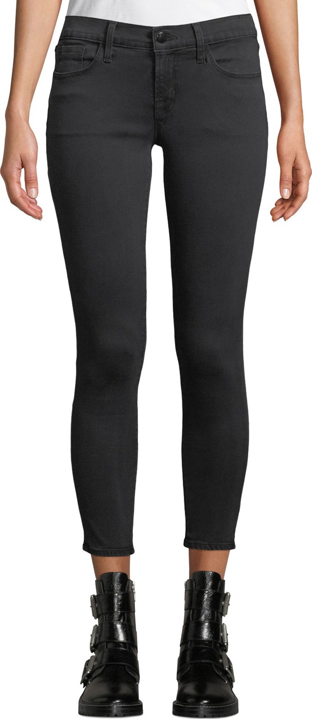 J BRAND 9326 Low-Rise Cropped Skinny Jeans