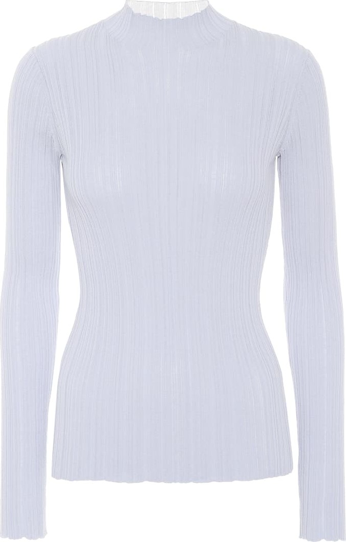 Acne Studios Ribbed cotton-blend top