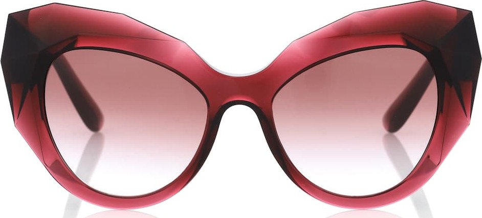 Dolce & Gabbana Oversized cat-eye sunglasses