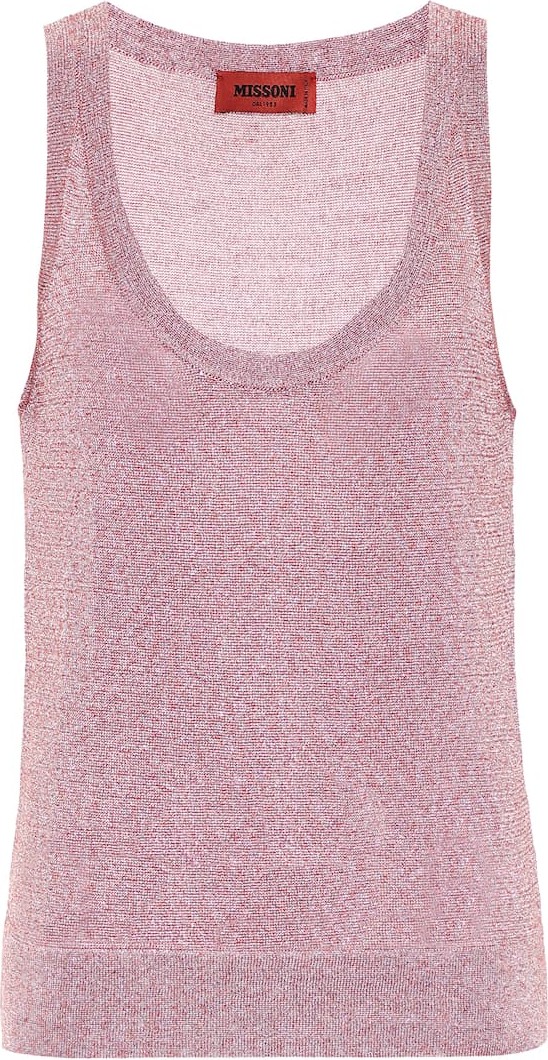 Missoni Metallic tank top