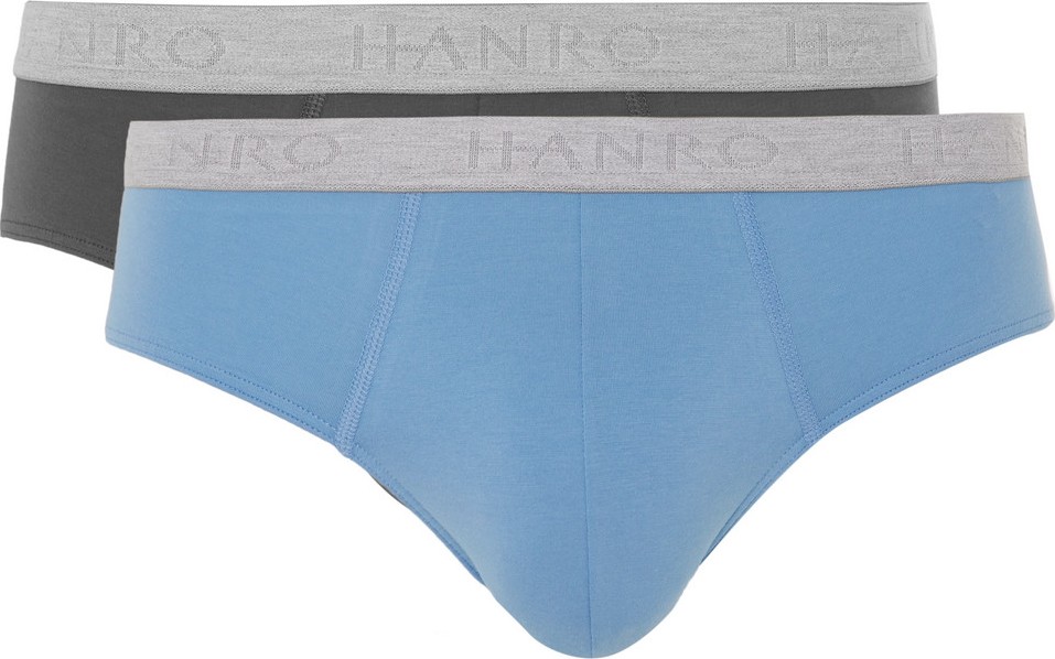Hanro Two-Pack Stretch-Cotton Boxer Briefs