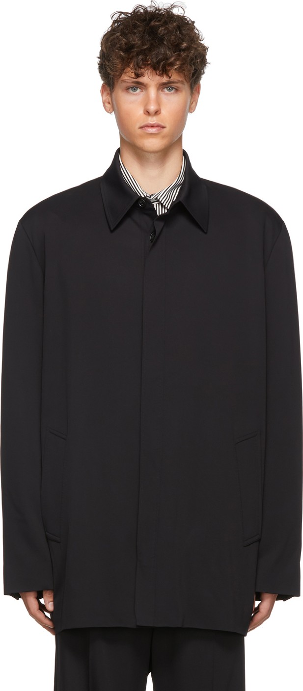 Balenciaga Black Tailored Shirt