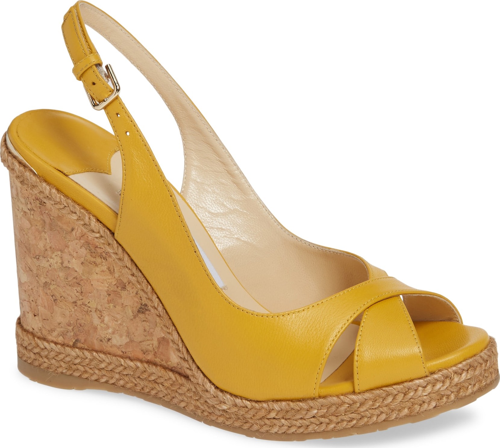 Jimmy Choo Amely Slingback Wedge Sandal