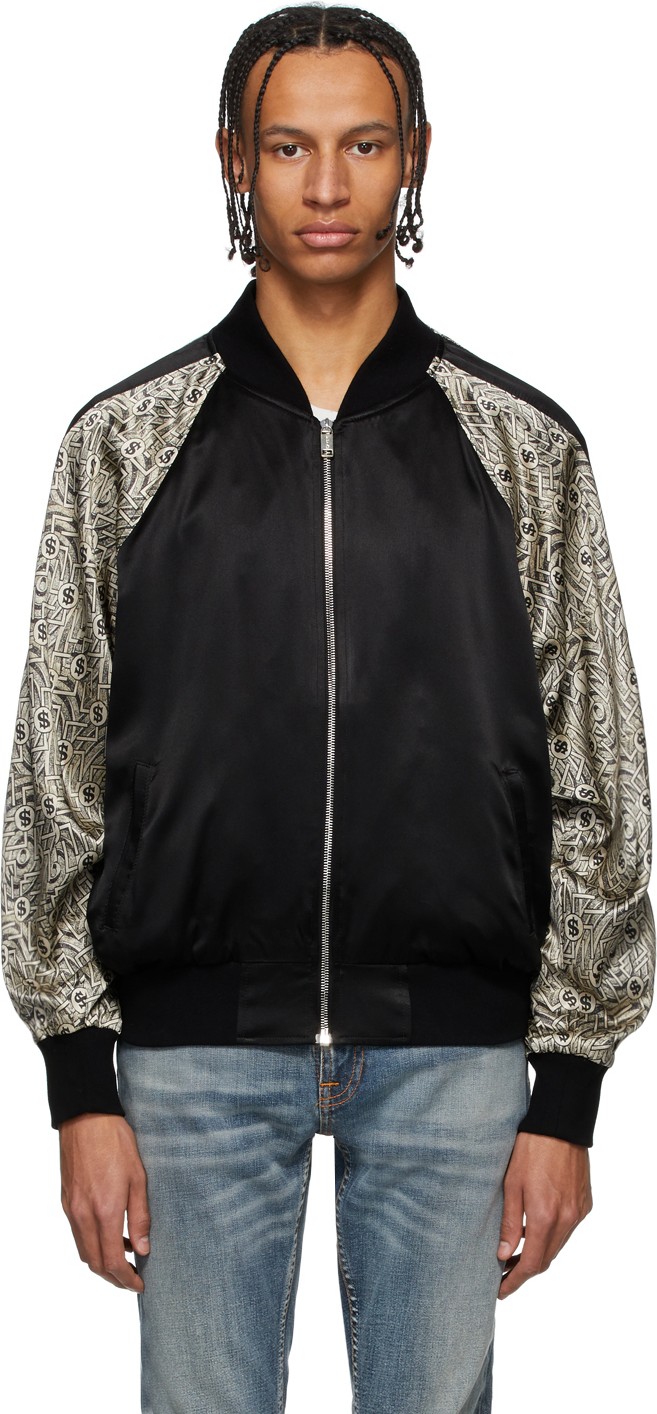 Enfants Riches Deprimes Black Capitalisme Bomber Jacket