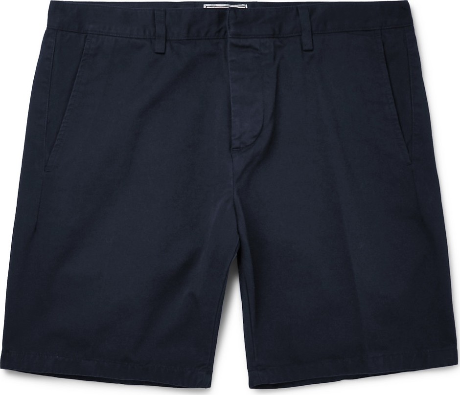 AMI Slim-Fit Cotton-Twill Bermuda Shorts