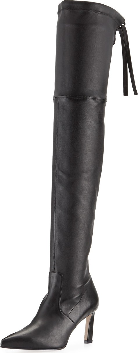 Stuart Weitzman Natalia 75mm Leather Over-The-Knee Boots