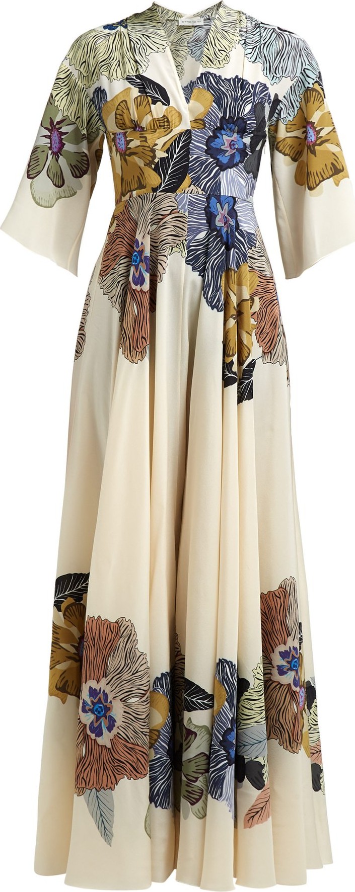 Etro Envision floral-print silk crepe de Chine gown