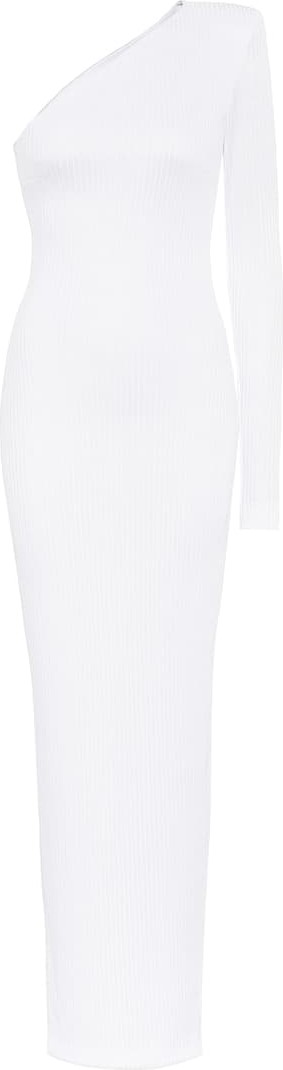 Alexandre Vauthier Exclusive to Mytheresa – Ribbed lamé gown