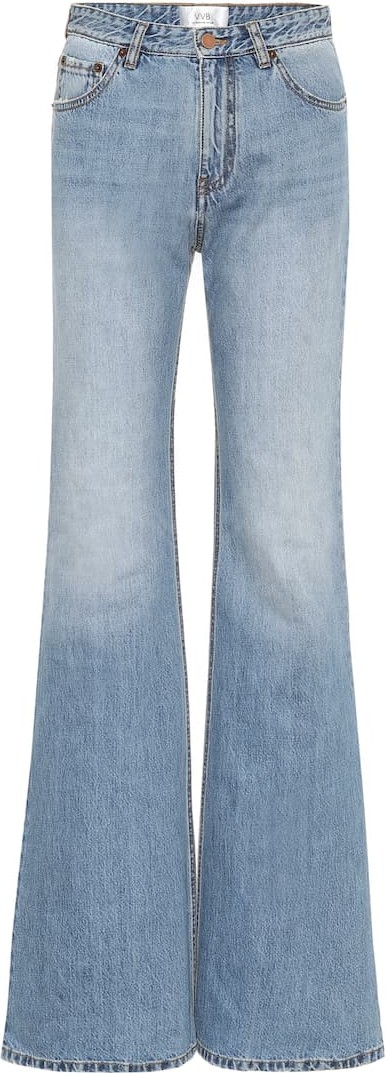 VICTORIA, VICTORIA BECKHAM High-rise flared jeans