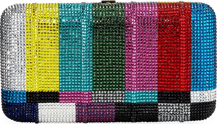 Judith Leiber Test Screen Crystal Clutch Bag