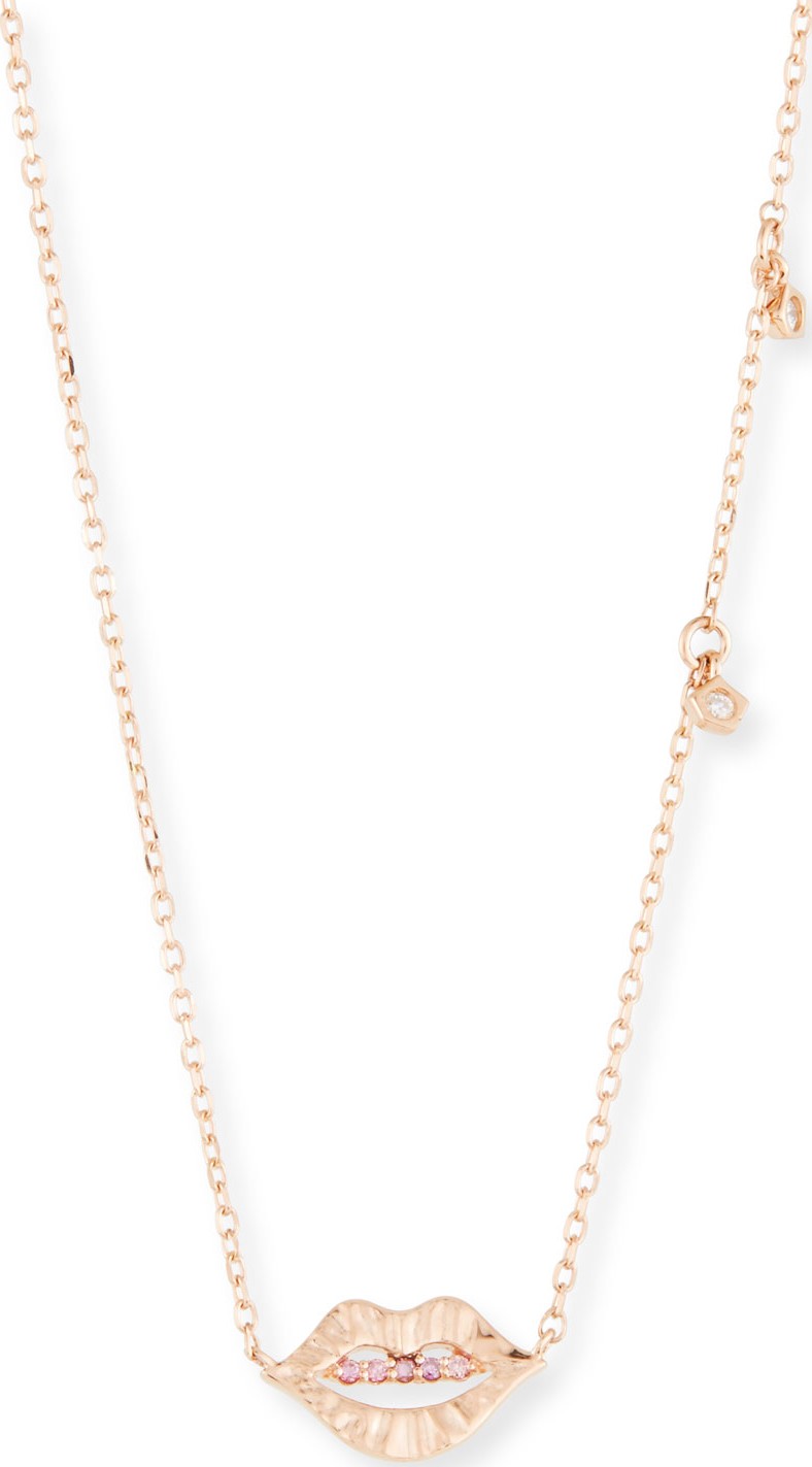 Stevie Wren 14k Smooch Diamond & Dangle Pendant Necklace