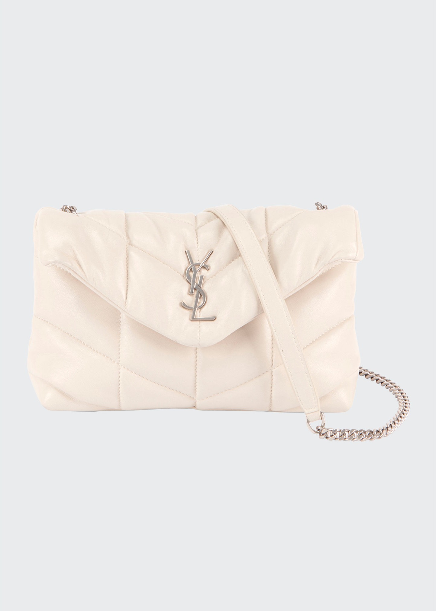 Saint Laurent LouLou YSL Mini Quilted Crossbody Bag