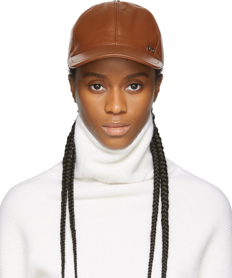Sportmax Brown Record Cap