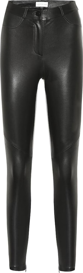 Rebecca Vallance Coco high-rise skinny leather pants