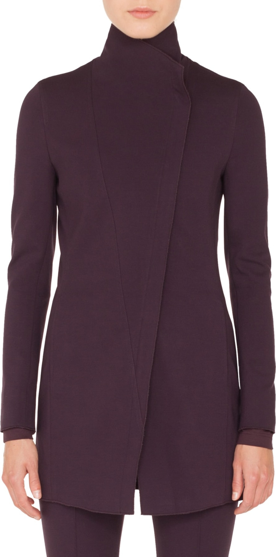 Akris Punto Long Moto Jacket