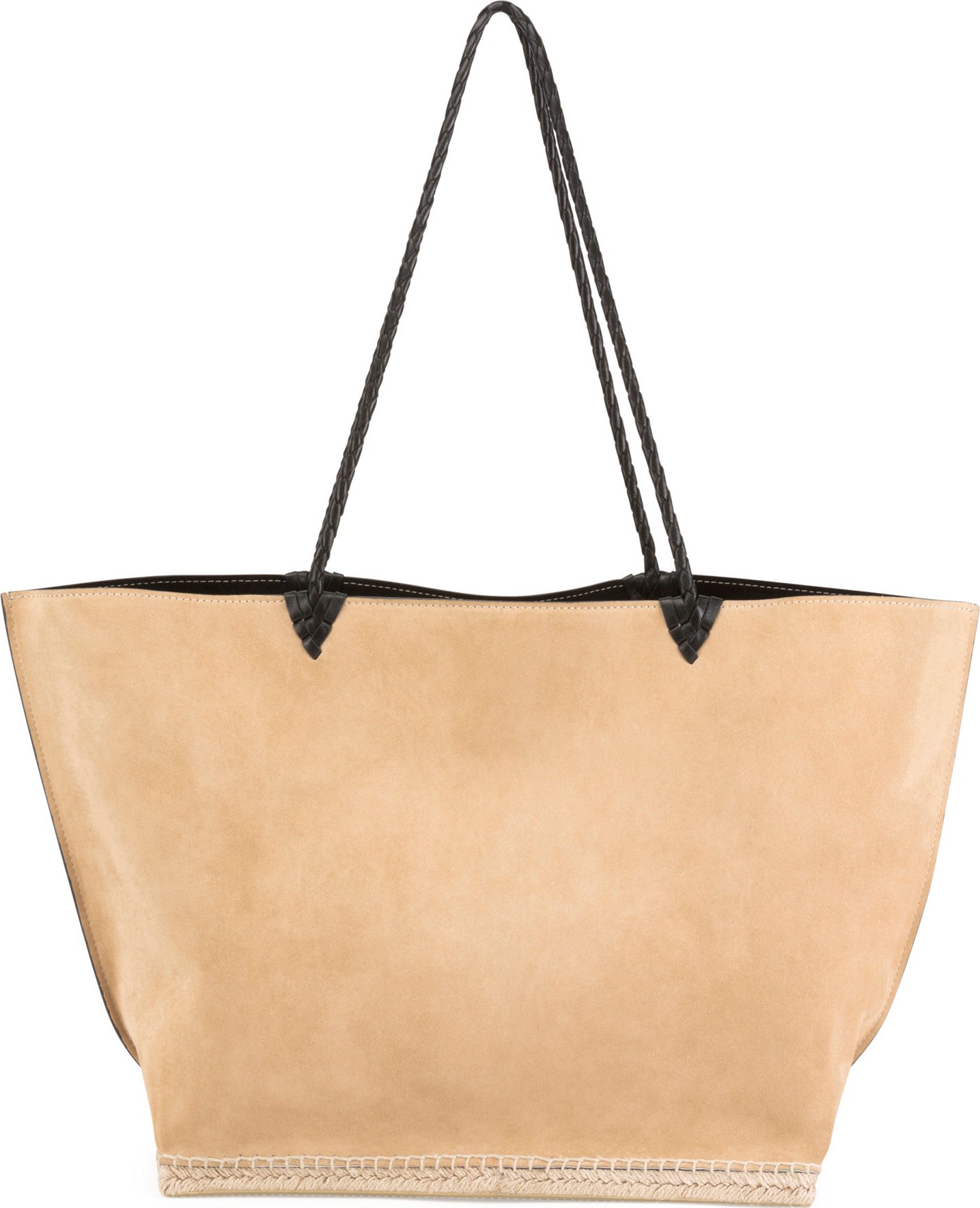 Altuzarra Espadrille Large Suede Shoulder Tote Bag