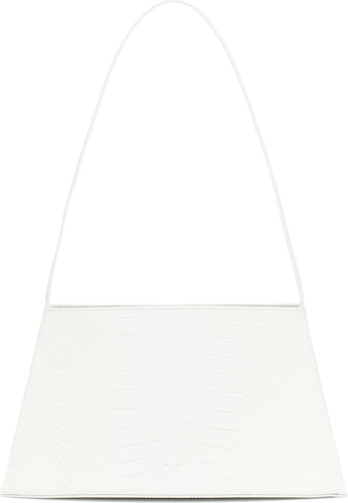 Low Classic Curve leather shoulder bag