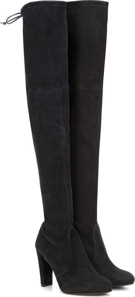 Stuart Weitzman Highland suede over-the-knee boots