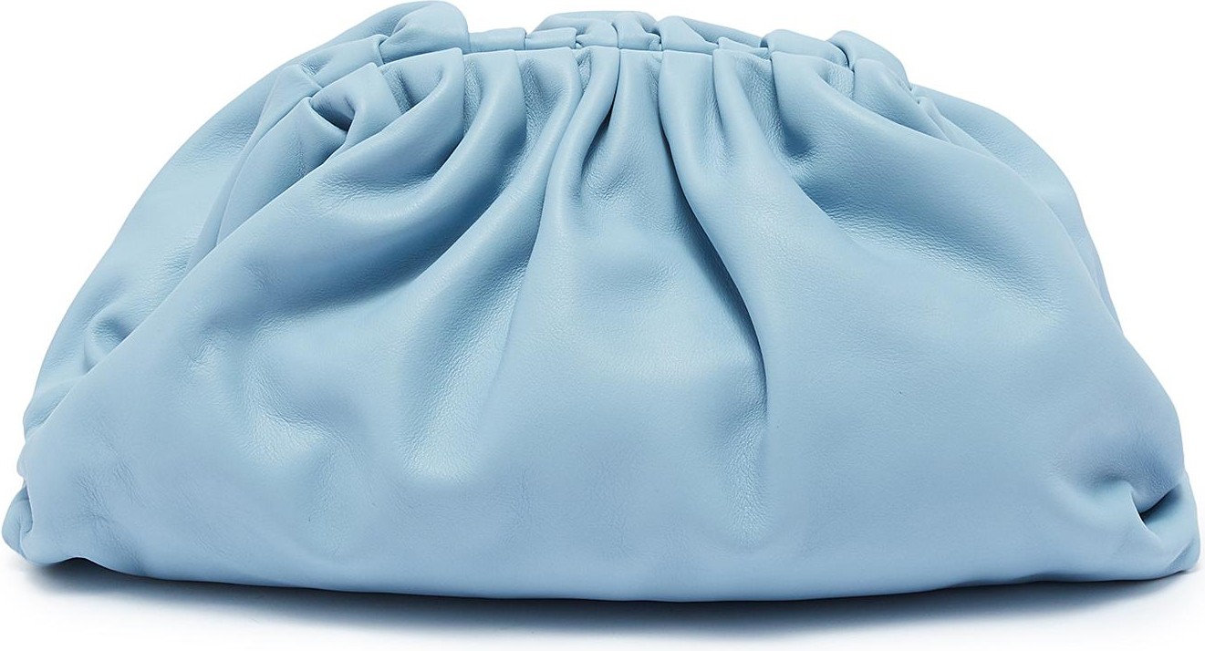 Bottega Veneta The Pouch' woven leather clutch