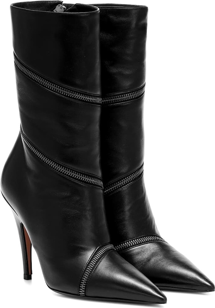 Samuele Failli Zip-around 85 leather boots