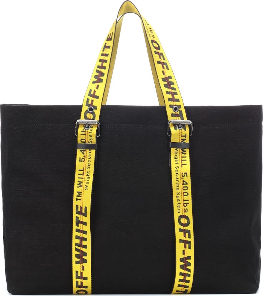 Off White Canvas tote