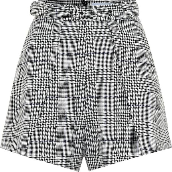 Self Portrait Checked shorts