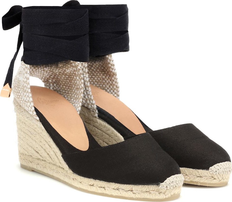 Castaner Carina canvas wedge espadrilles