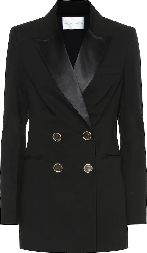 Rebecca Vallance Jacqueline crêpe blazer