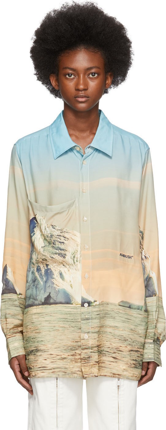 Ambush Multicolor Iceberg Print Shirt
