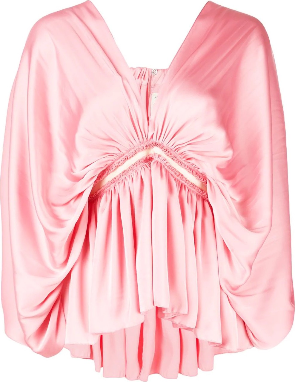 Maison Rabih Kayrouz Gathered Front Blouse