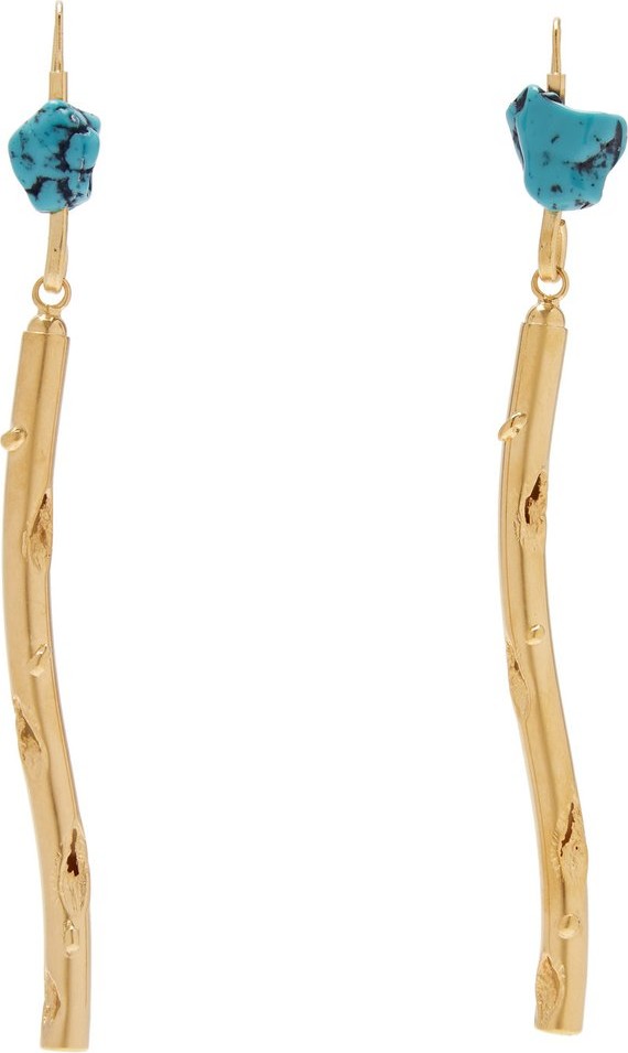 Marni Stick hook earrings