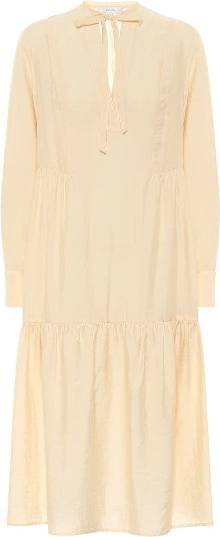 Vince Tiered midi dress