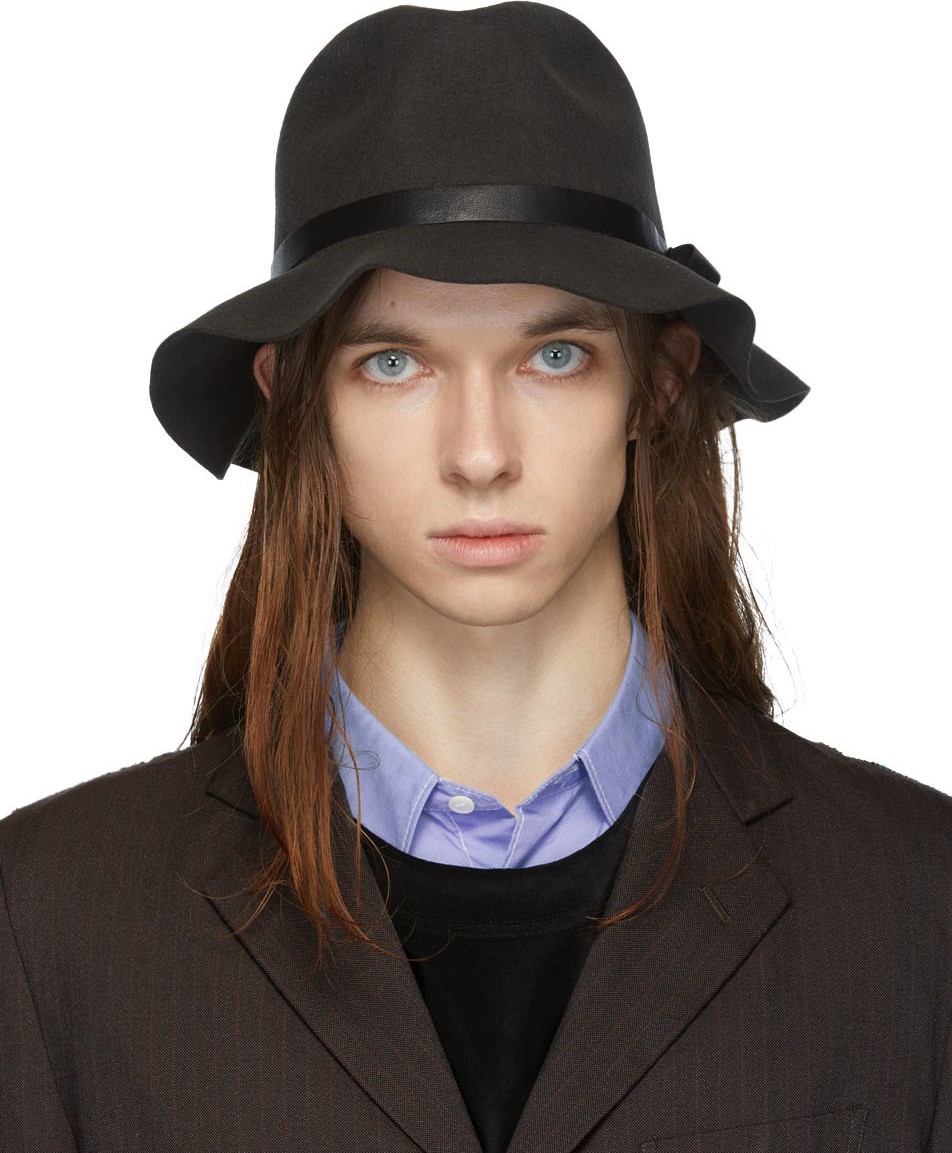 Needles Black Felt Crusher Hat