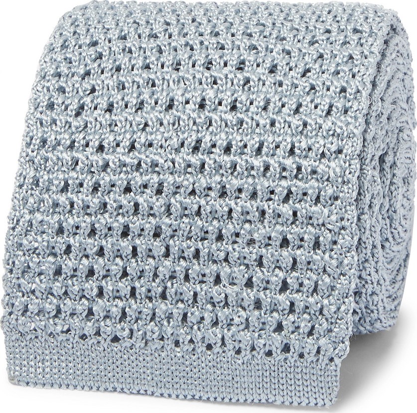 TOM FORD 7cm Knitted Silk Tie
