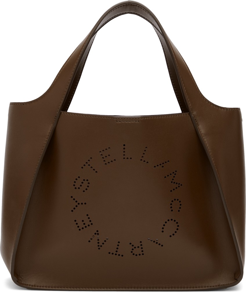 Stella McCartney Brown Logo Tote