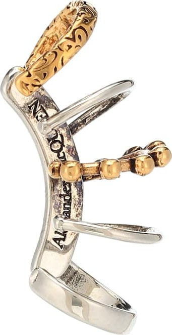 Alexander McQueen Hoop ear cuff