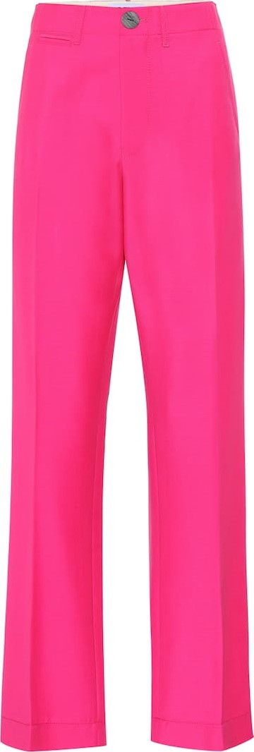 LOEWE High-rise wool pants