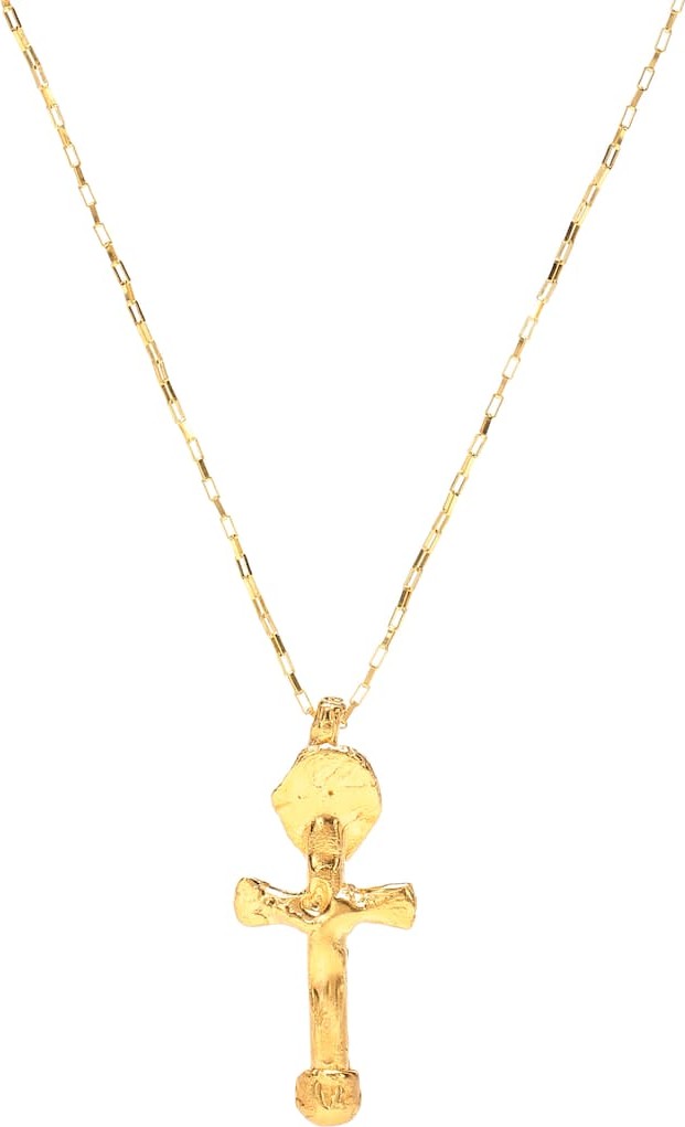 Alighieri The Wandering Totem 24kt gold-plated bronze necklace