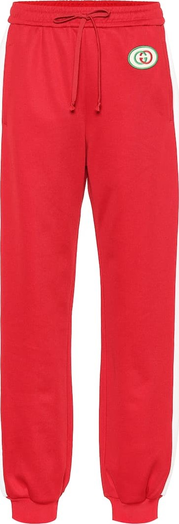 Gucci Cotton-blend track pants