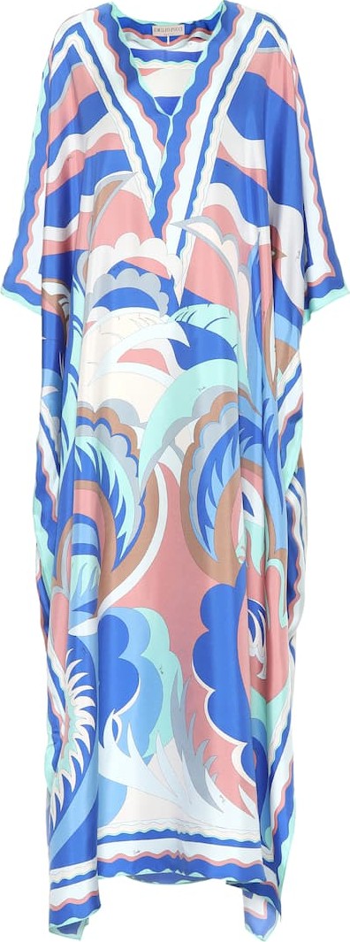 Emilio Pucci Printed silk dress