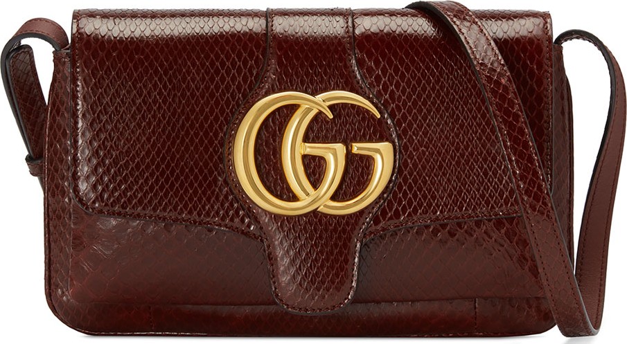Gucci Arli Small Python Shoulder Bag