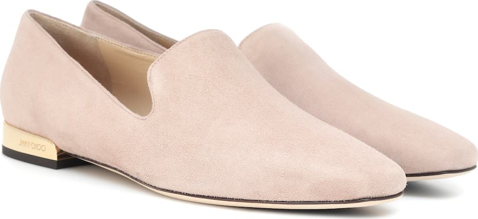 Jimmy Choo Jaida suede ballerinas
