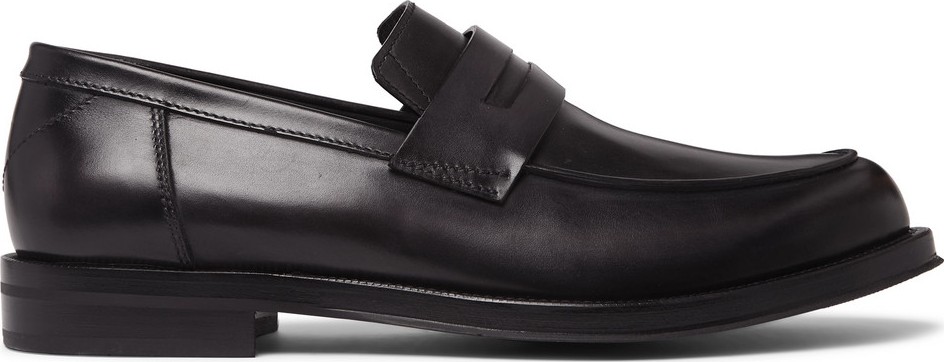 Berluti Leather Penny Loafers