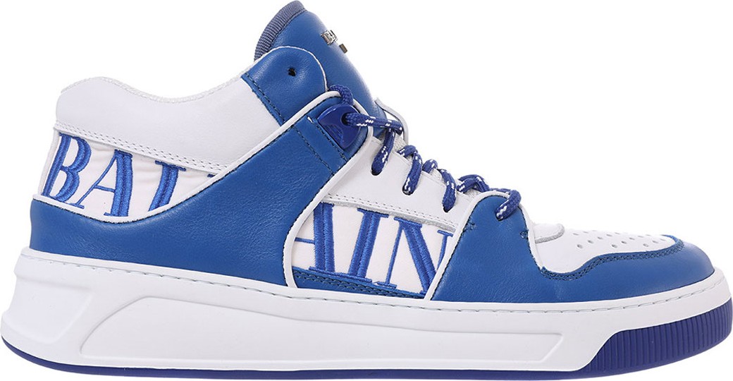 Balmain Men's Kane Low-Top Colorblock Sneakers