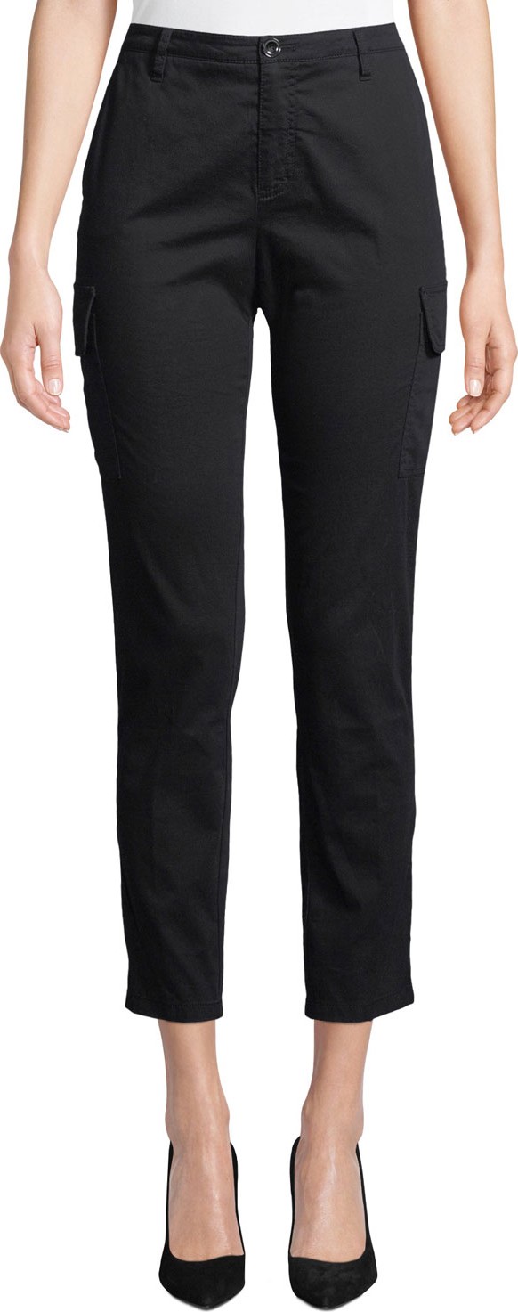 ATM Anthony Thomas Melillo Slim Straight-Leg Ankle Cargo Pants
