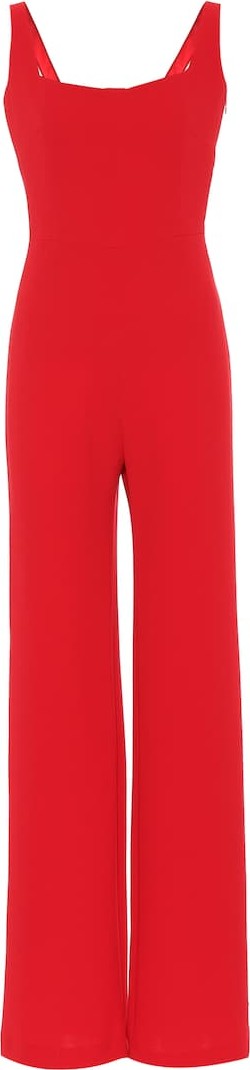 Galvan Sunrise crêpe jumpsuit