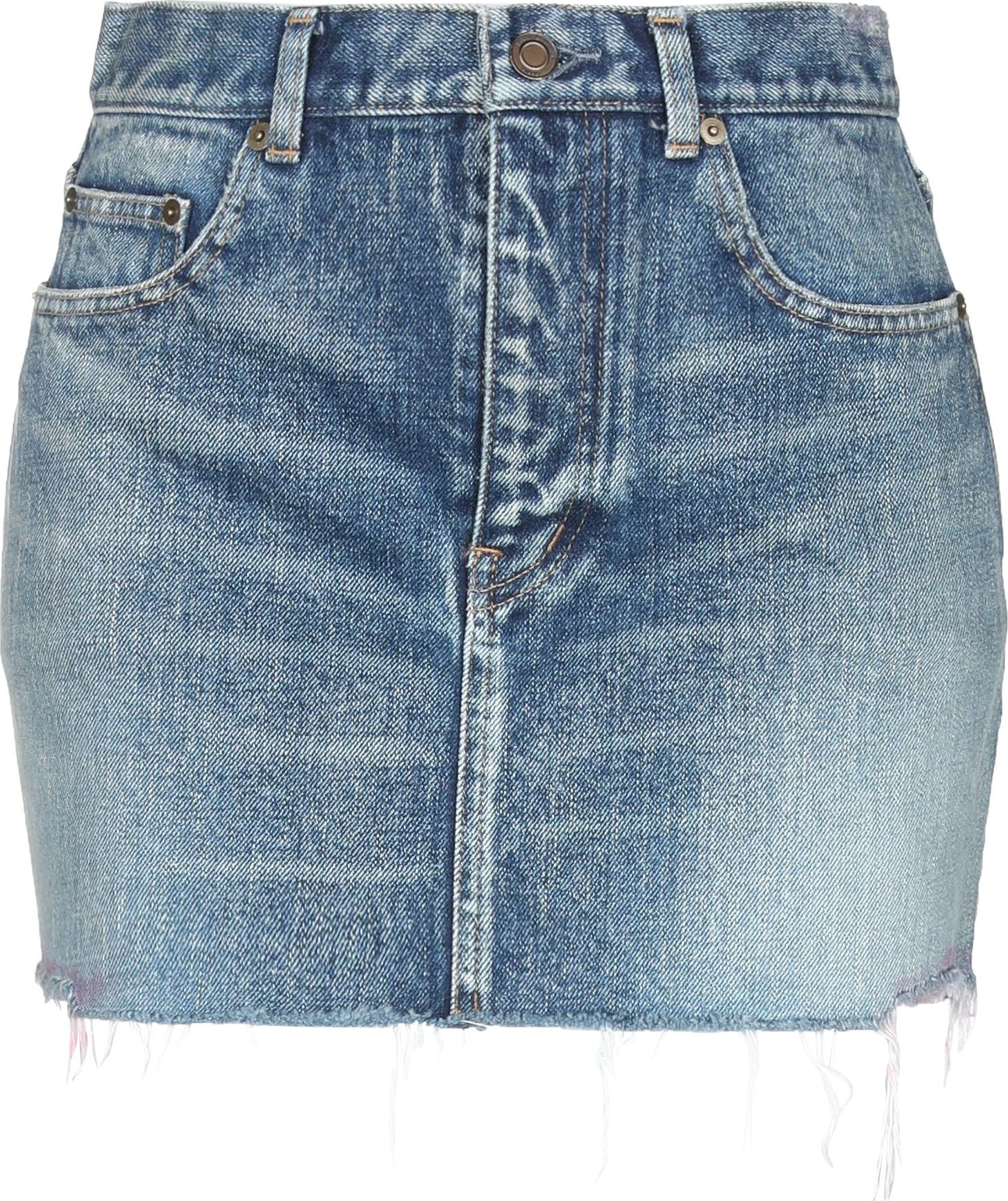 Saint Laurent Denim Skirt