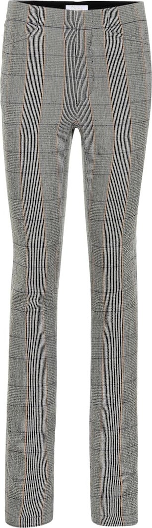 Chloe Checked wool pants