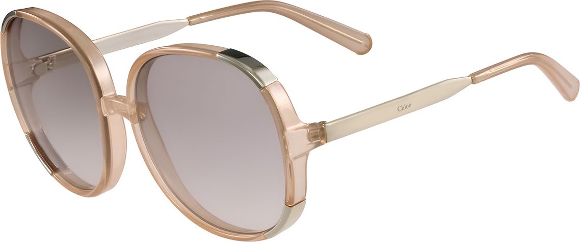Chloe Myrte Capped Square Sunglasses